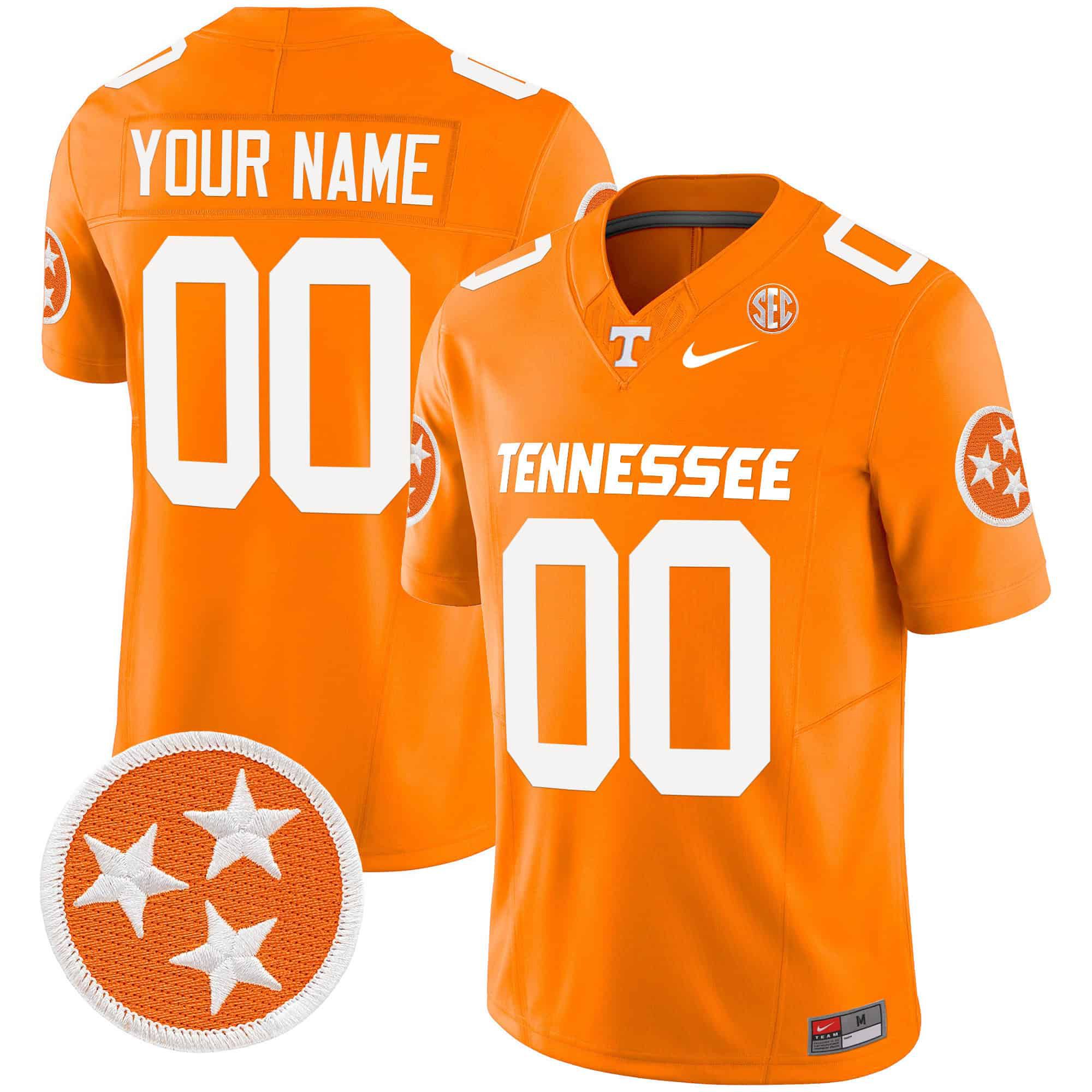Men Tennessee Volunteers Orange 2024 Nike Vapor Limited Custom NCAA Jersey->indianapolis colts->NFL Jersey